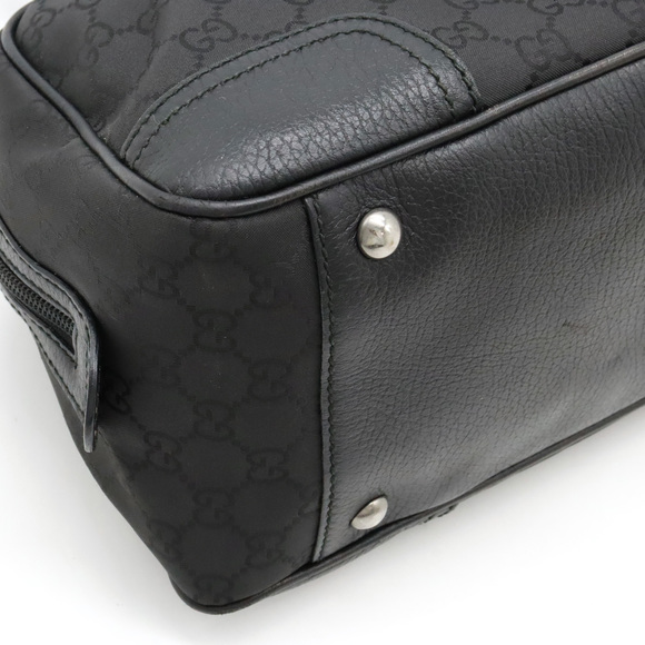 Gucci Gucci Nylon/Leather GG Shoulder Bag 293594 Canvas Shoulder Bag 293594 - Picture 3 of 8